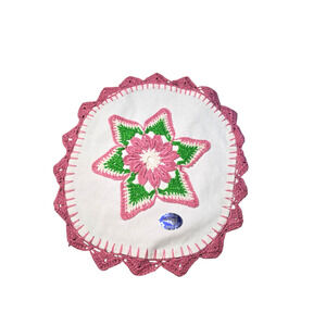 Rubylishious 
Handmade Embroidered Tortilla Warmer – Mexican Artisan Craft
Made
